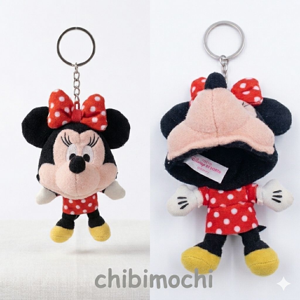 Ganci boneka topi minnie mouse tokyo disney resort