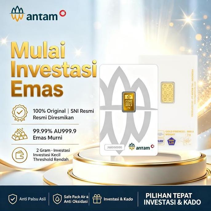 Terlaris Antam New Style Hartadinata 2 Gram Logam Mulia Emas Barang Mewah Hadiah Ulang Tahun