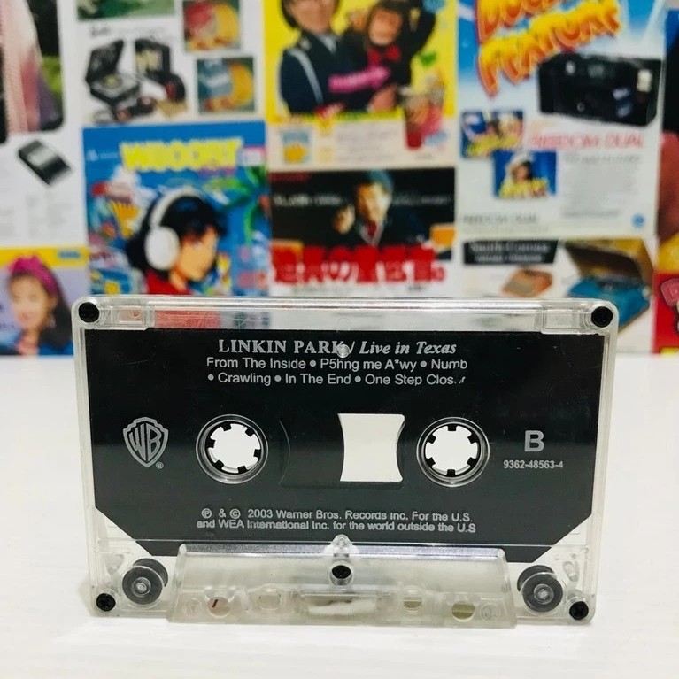 Kaset Pita LINKIN PARK - Live in Texas - Kaset Pita Original