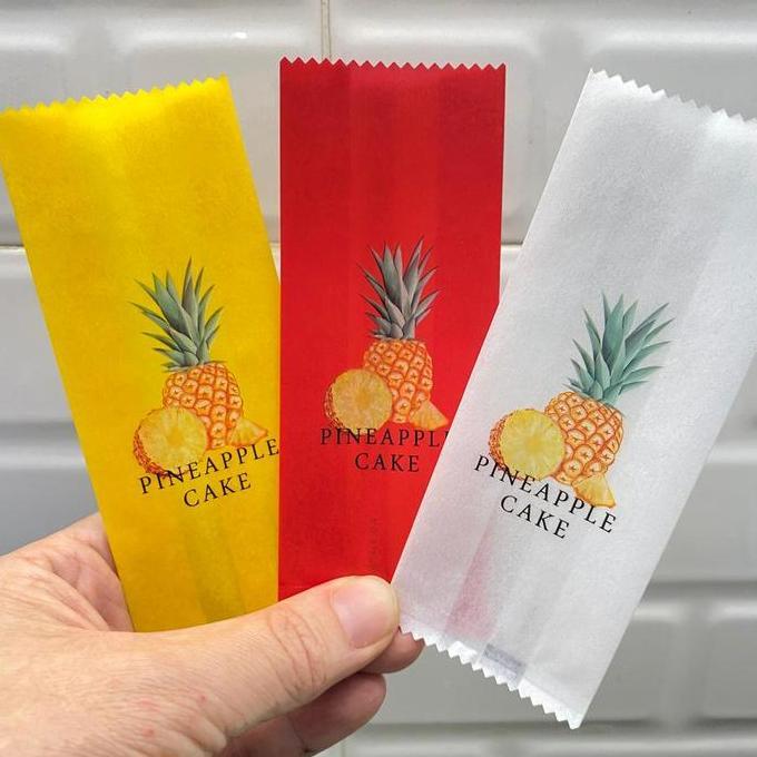 Paketkilat- Plastik Nastar Jumbo Tain / 100Lembar Plastik Nastar Tain / Kantong Kue Kering / Hampers