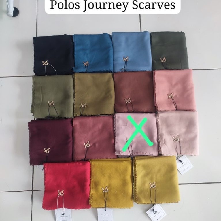 POLOS JOURNEY SCARVES PREMIUM (CEK STOK SEBELUM CHECK OUT)