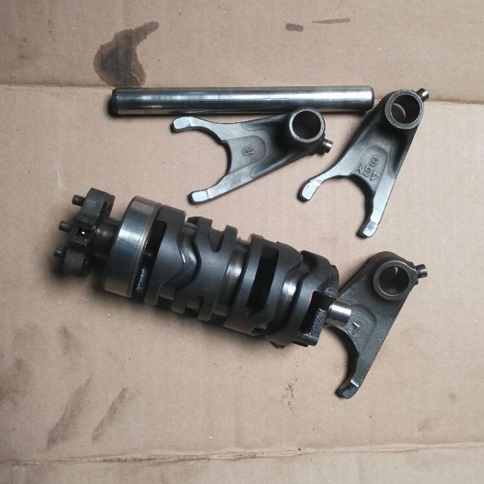 botolan rasio shift drum capit udang cakar perseneling scorpio