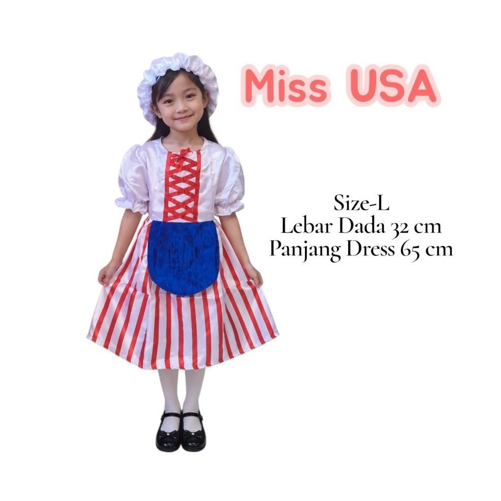 Miss USA Baju Negara Amerika Serikat