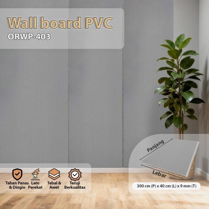 Ariyoseller5 - Wallpanel Wpc Pvc Uk 300 Cm Wallpanel Dekorasi Dinding Rumah Pvc Dinding Panel