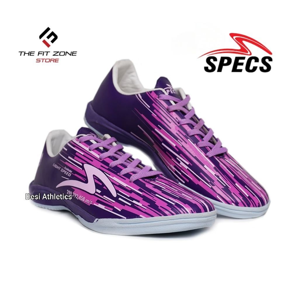 SPECS Cod Sepatu Futsal Original PU Leather Sol Karet Unisex Dewasa Banyak Warna