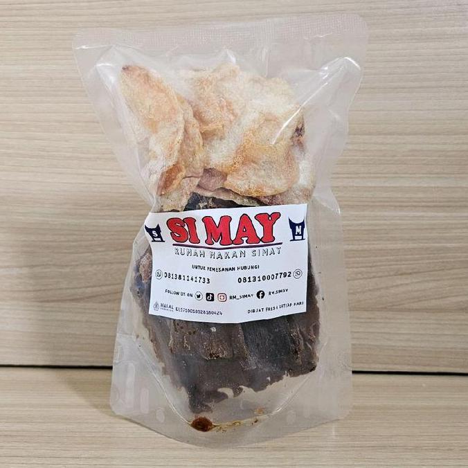 Dendeng kering balado ukuran 1/4kg TTS