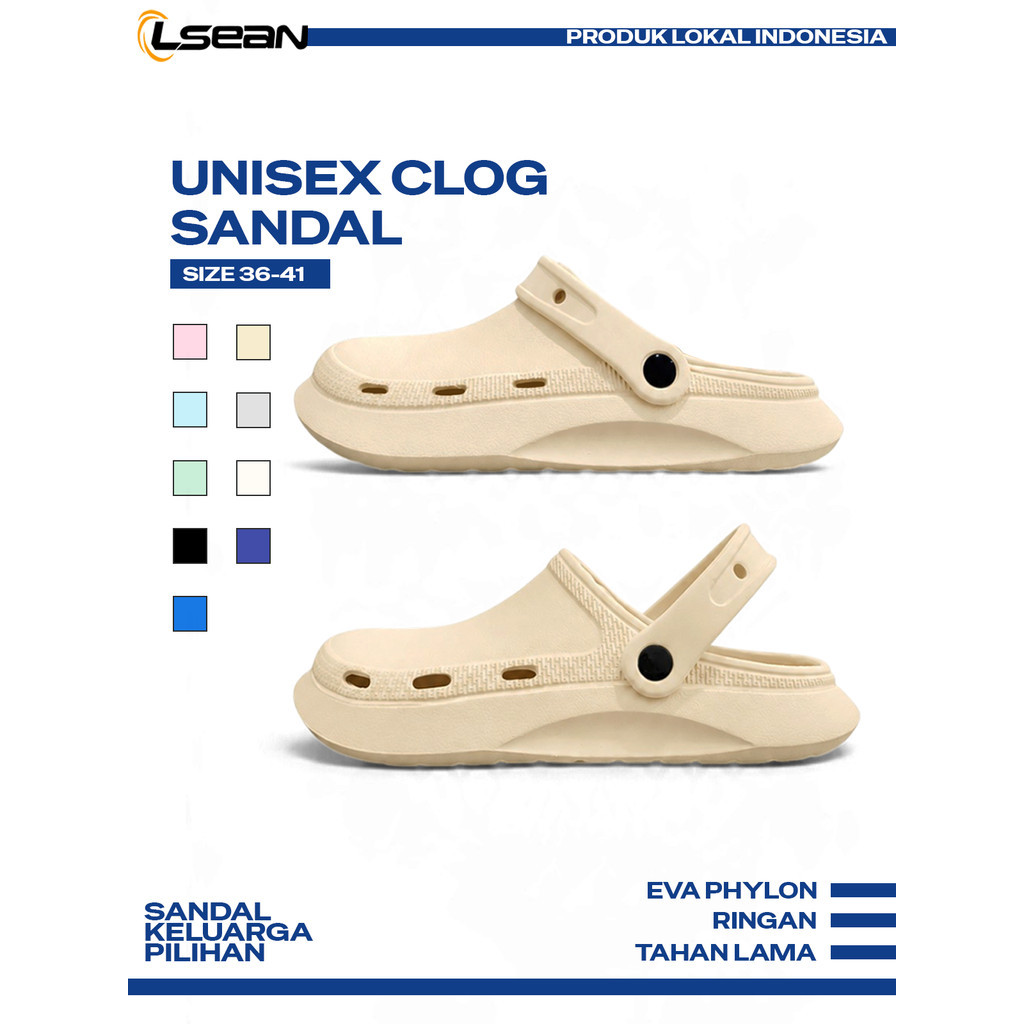 SANDAL KODOK MODEL BAIM WANITA PASTEL MACAROON ANTI AIR NYAMAN V10