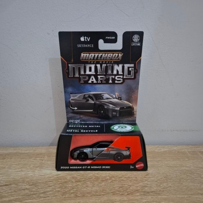 Matchbox Moving Parts 2020 Nissan GTR Nismo (R35) Matchbox The Movie