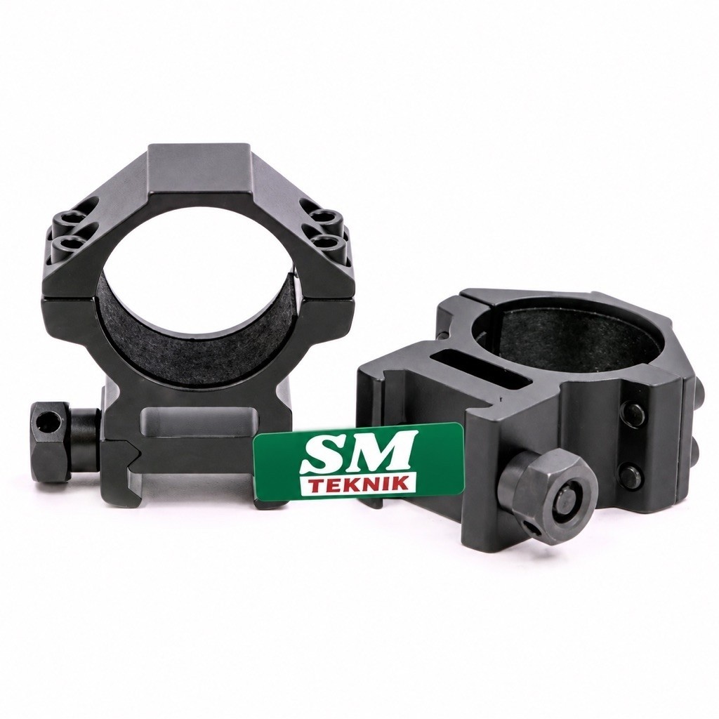 Scope Mount Mounting M3002 OD 30mm See Thru 7/8" Weaver 20mm Picatinny Rail Rel