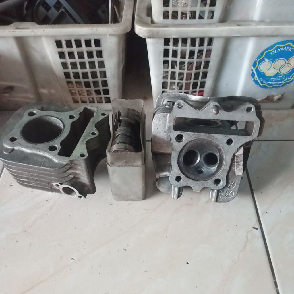 block set plus block head spin/skywave paket bore-up full isian