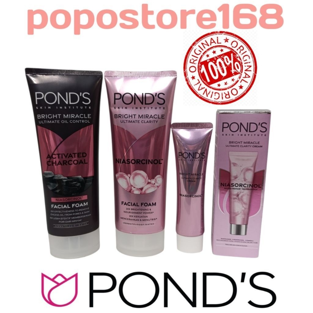 SUNSCREEN PONDS/ FACIAL FOAM/ SERUM PONDS TRIPLE GLOW SERUM/ PONDS SERUM DAY CREAM/ SHAKE AND CLEAN 