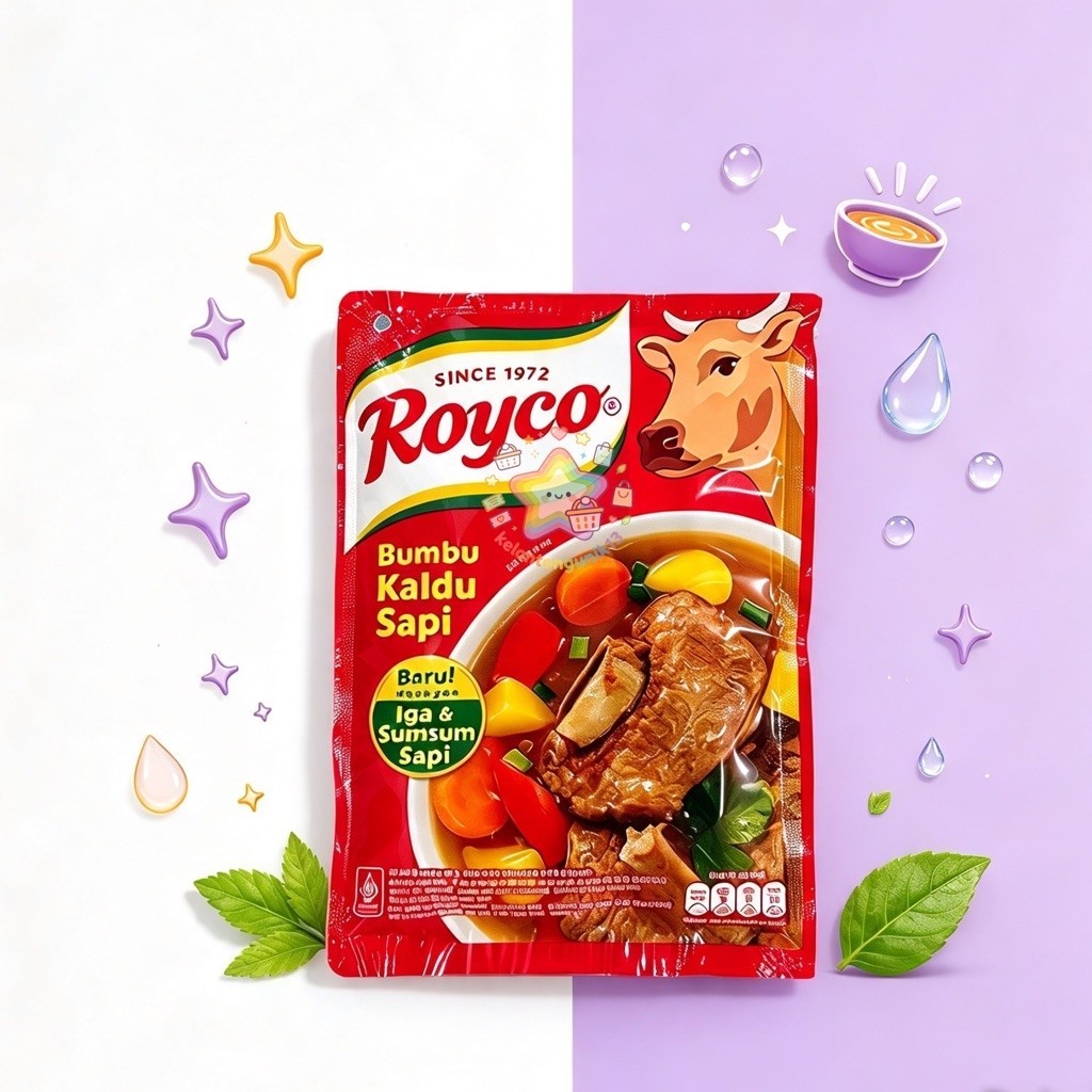 ROYCO SAPI 90 GRAM / PENYEDAP RASA ROYCO SACHET / ROYCO SACHET SAPI KALDU SAPI