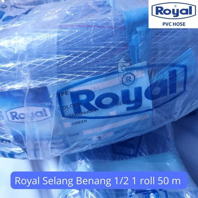 ROYAL SELANG BENANG 1/2" INCH 50 METER