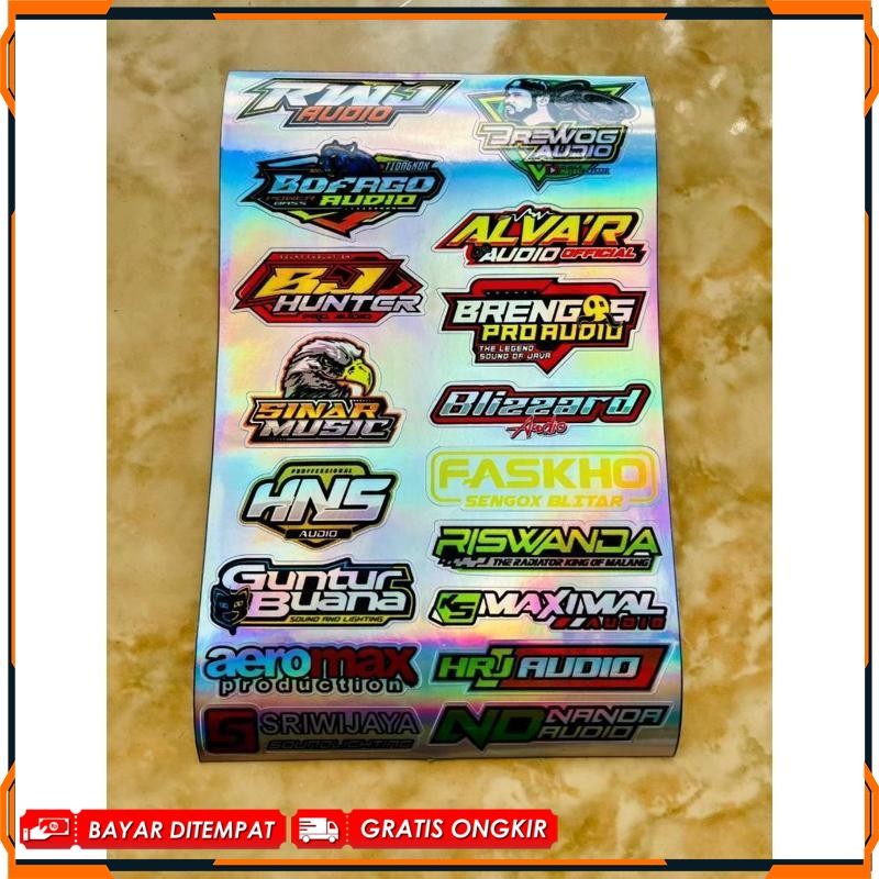 

NEW COD STIKER HOLOGRAM SOUND SYSTEM CUTTING ISI 17 | Viral Kekinian Terbaru 2025 EF-51