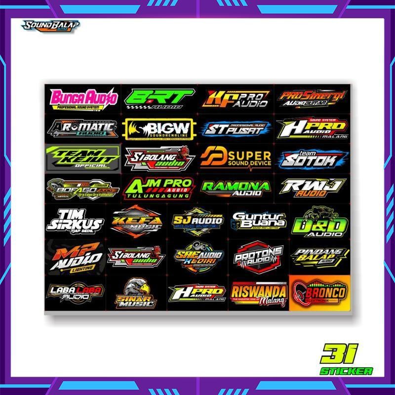 

Termurah STIKER SOUND SYSTEM VYNIL DOFF JERUK ANTI AIR - Isi 28/25/26/31/32 - Brewog Brengos k5 maximal HRJ Riswanda Viral Kekinian Terbaru 2025 DK-09