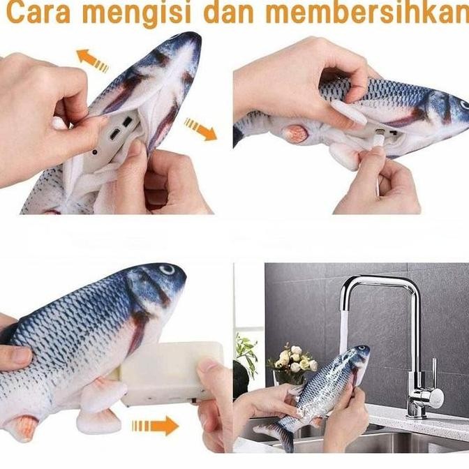 Mainan Kucing Boneka Ikan Catmint Fish Catnip Ikan Murah Mainan Kucing Boneka Ikan Catnip Catmint Fi