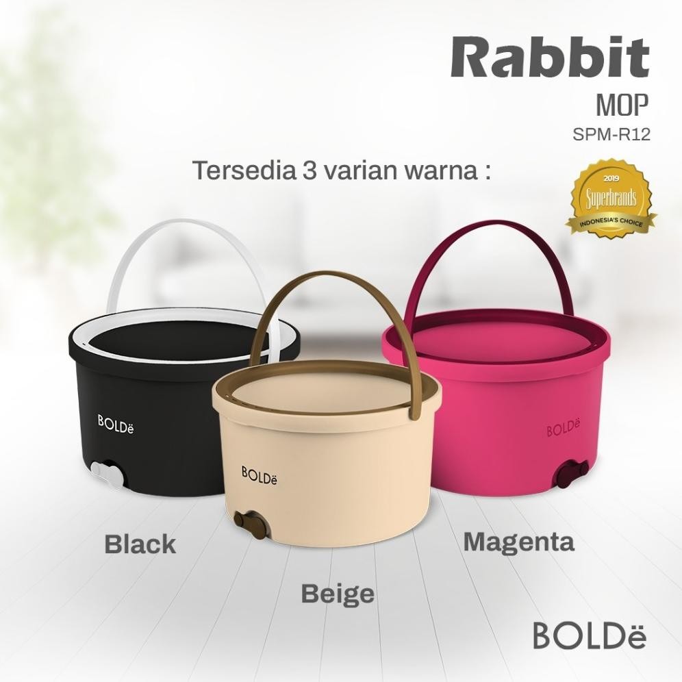 [ Bolde ] Bolde Rabbit Mop Alat Pel Lantai Pembersih Serbaguna Bolde garansi resmi aSt
