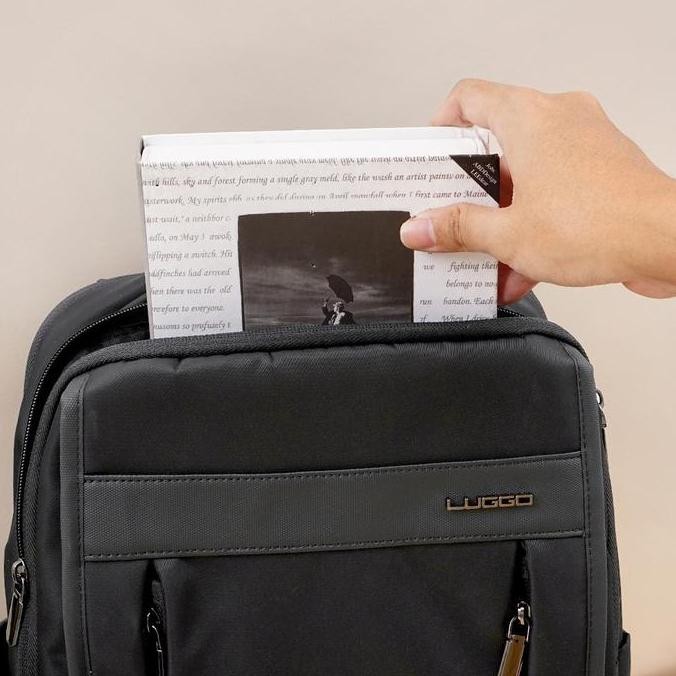 Luggo Belvera Tas Ransel - Hitam