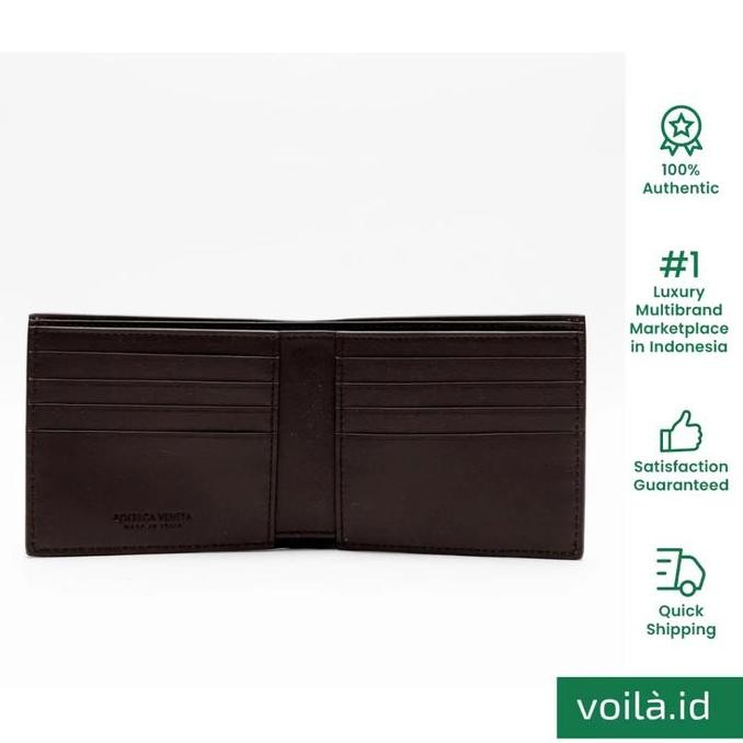 Voilaid Bottega Veneta Intrecciato Classic Bifold Wallet Fondant - 605721Vcpq42145