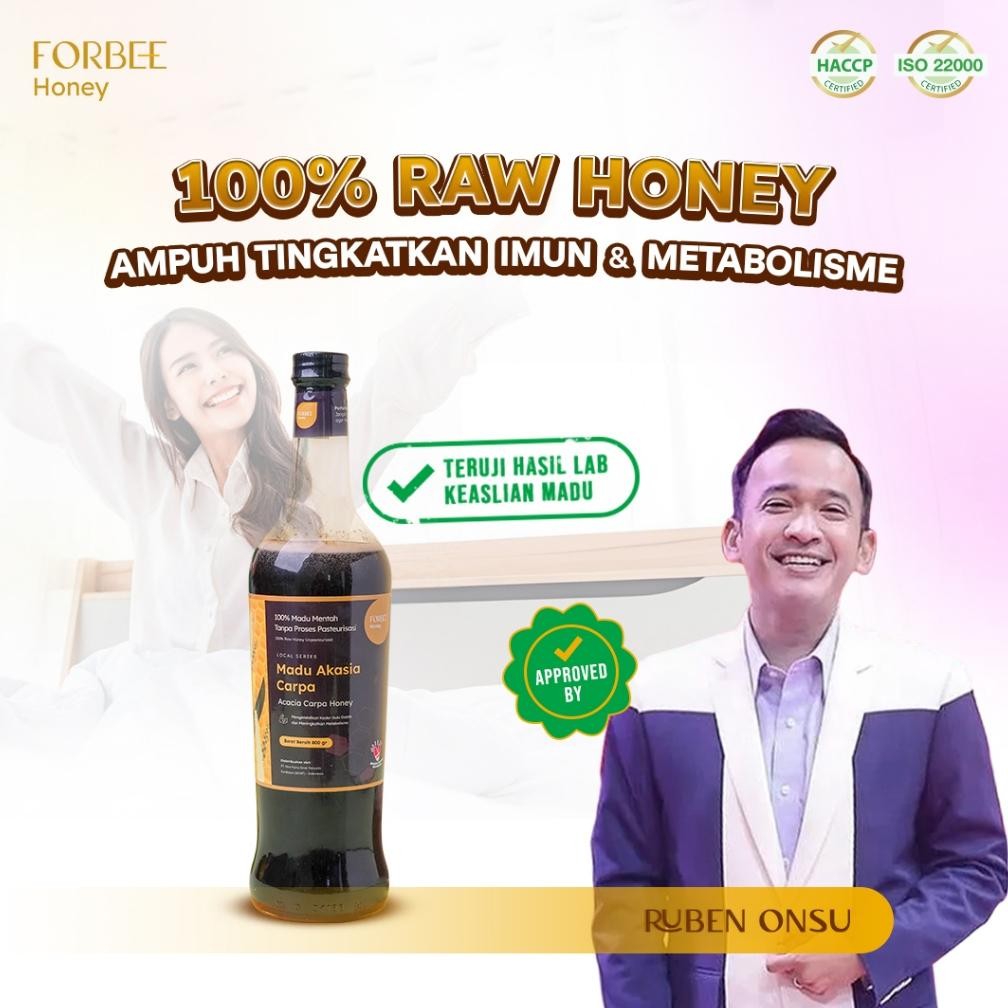 

(Terbaru) Madu Akasia Carpa Forbee Honey 800g/700g | Vitamin Daya Tahan Tubuh & Metabolisme | Obat Herbal Alami Insomnia Tipes Tumor (Terlaris)