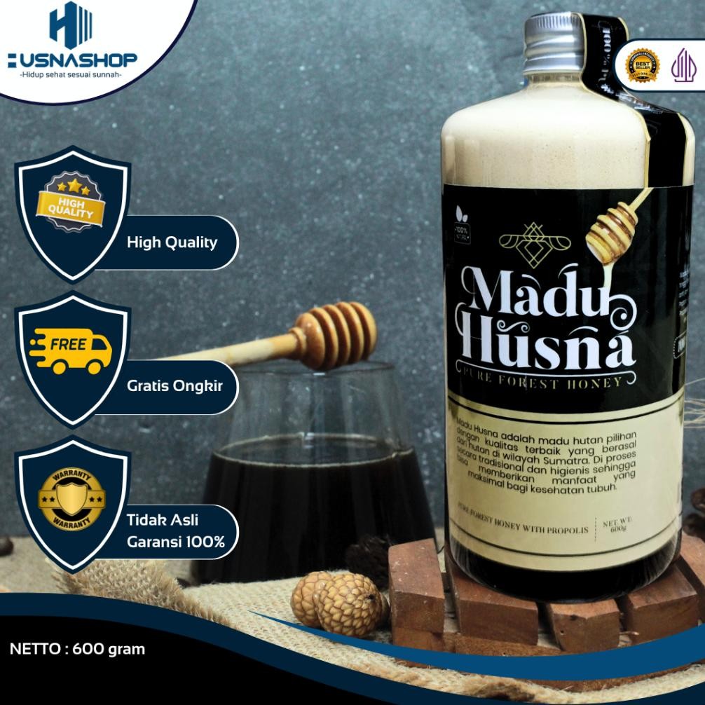 

(Terbaru) Madu Husna - Madu Hutan Asli High quality 600g [MD001] (Terlaris)