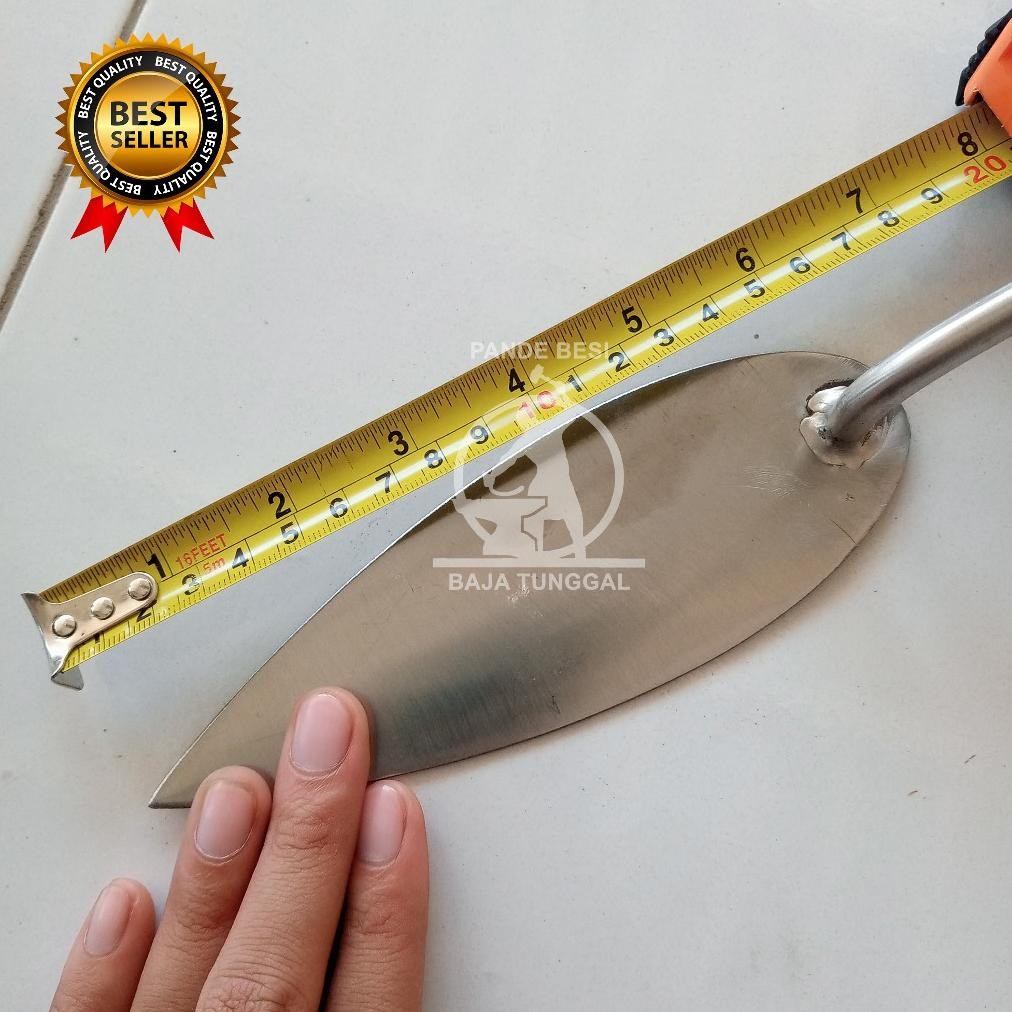 Diskon Cetok Semen Full Stenlis / Cetok Semen Full Stainless Kecil / Sendok Semen Stainless Anti Kar