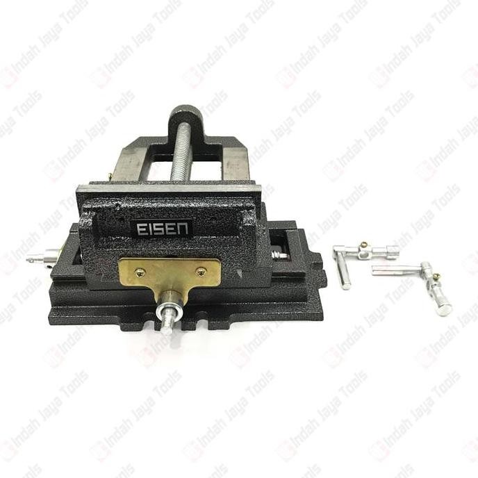 Eisen Catok Cross 6 Inch Ragum - Alat Penjepit Meja Duduk Silang