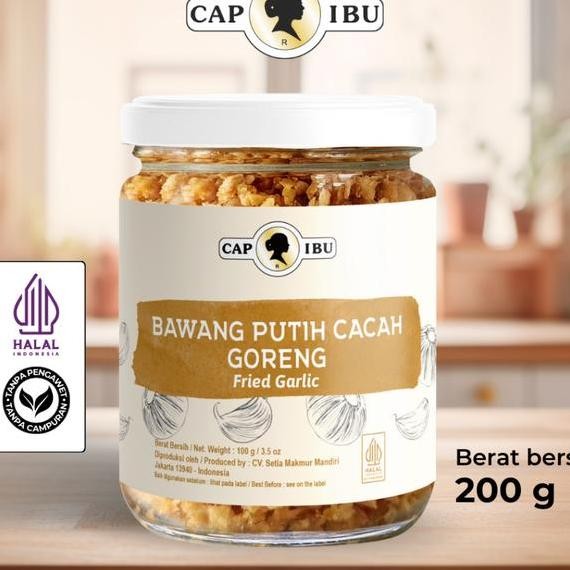 

Cap Ibu Bawang Putih Cacah Goreng Bumbu Masak N