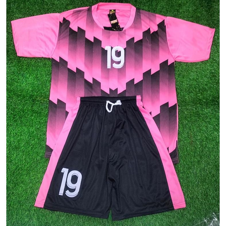 (Terbaru) setelan bola jersey baju kaos bola seragam futsal tim 18 pcs dewasa #1 (Terlaris)