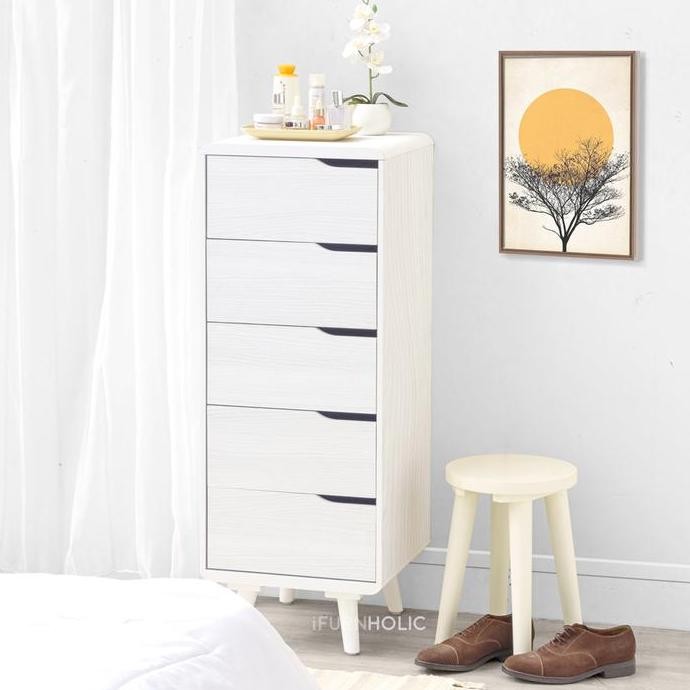 Ifurnholic Hanover Drawers | Lemari Pakaian Laci | Buffet Minimalis
