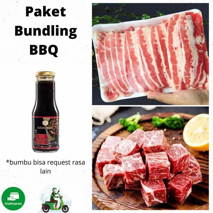 PAKET BBQ/PAKET BUNDLING BBQ/DAGING BBQ/DAGING SLICE/BEEF SLICE BBQ CO