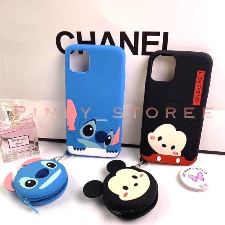 Diskon Xiaomi Redmi 5A/ Redmi 7A/ Case Disney Boneka+Gantungan Dompet Murah