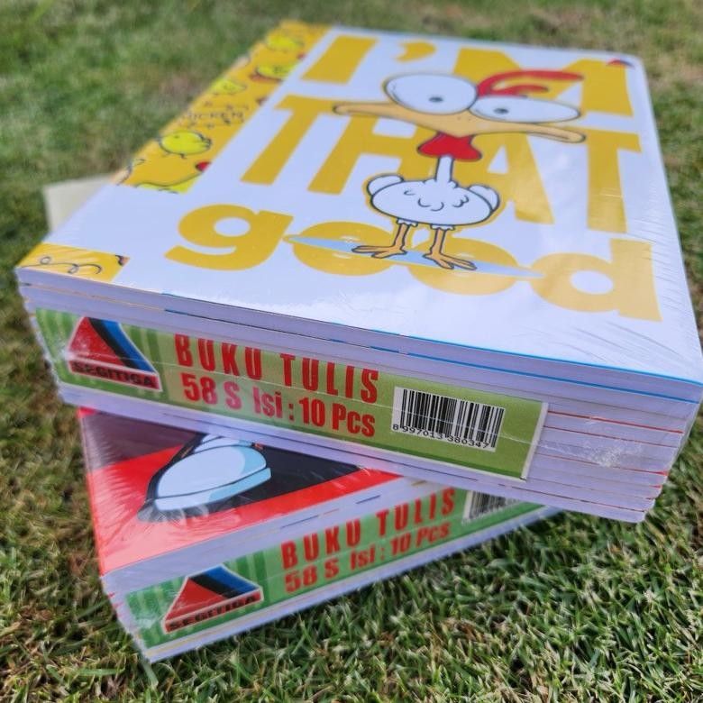 

Premium Tr - 10Pcs Buku Tulis Segitiga Quarto 38 Lembar Dan 58 Lembar Dan Buku Tulis Campus Kekinian