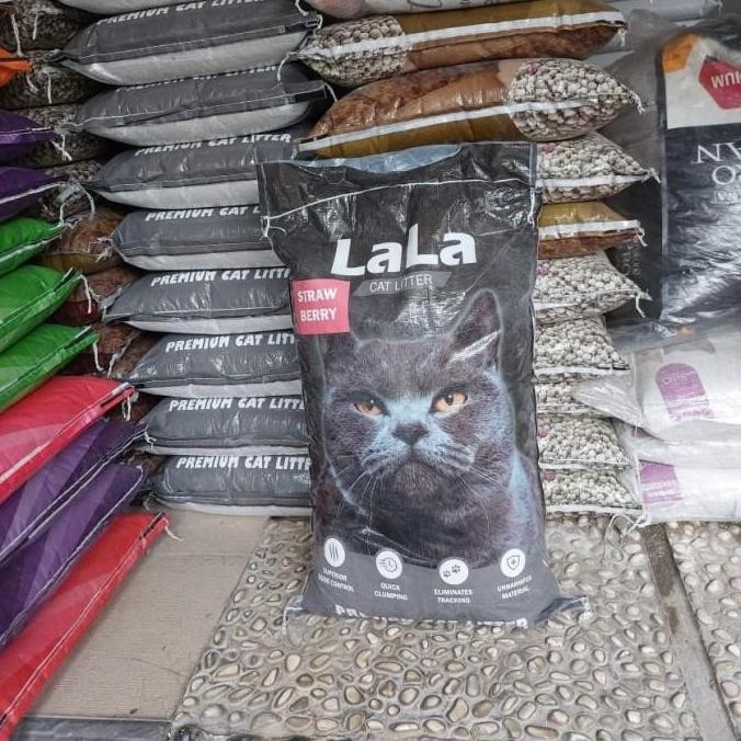 Pasir Lala 25 Liter Aroma Bubblegum - Lala Bentonite Cat Litter