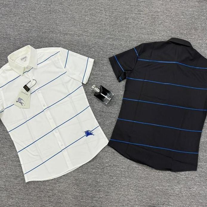 ready  KEMEJA PENDEK PRIA IMPORT TERLARIS /KEMEJA BRANDED IMPORT PRIA #15