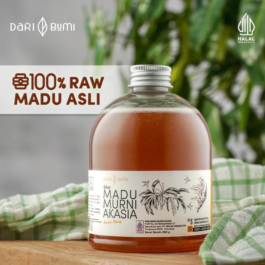 

(Terbaru) Dari Bumi Madu Murni Akasia 650 Gr Raw Honey Asli Premium (Terlaris)