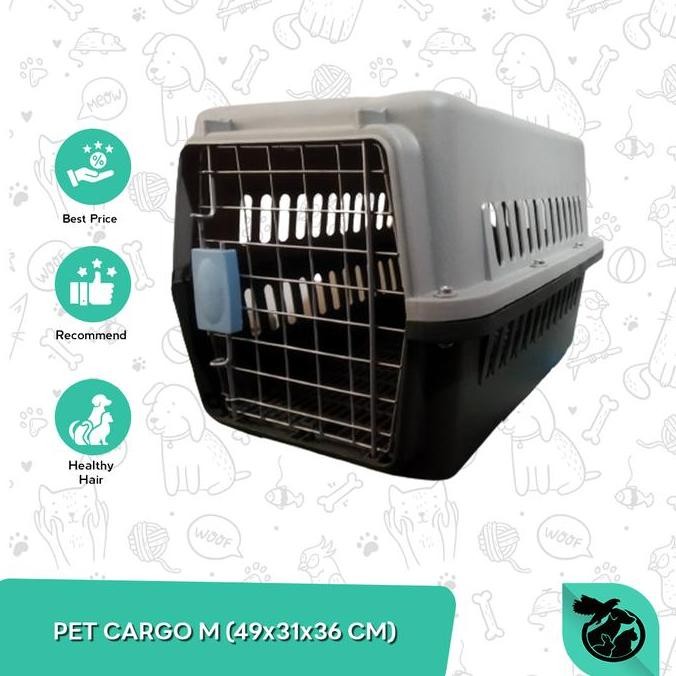Kandang Kucing / Anjing Portable Ukuran Sedang - Pet Cargo M