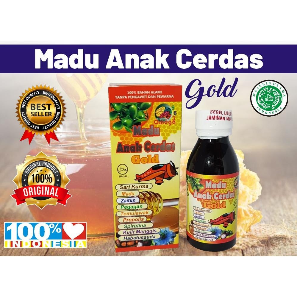 

(Terbaru) Madu Anak Cerda Golg Plus Omega 9,6 Dan 3 (Terlaris)