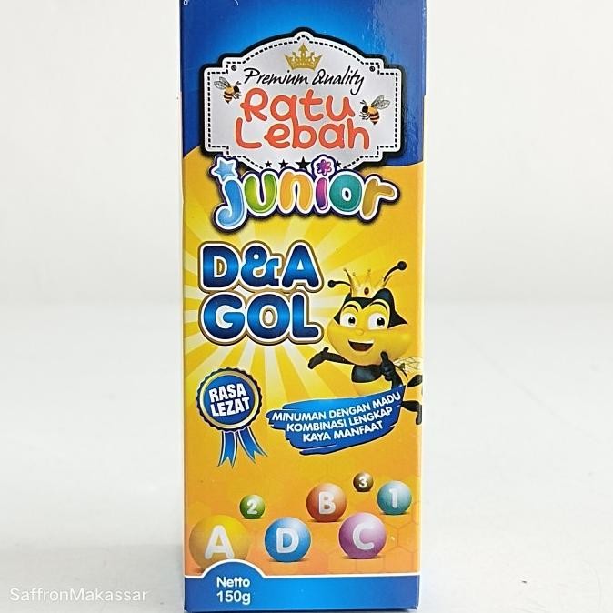 

(Terbaru) Ratu Lebah Junior D&A GOLD / Madu D&A GOLD / madu anaj / madu balita / vitamin anak (Terlaris)