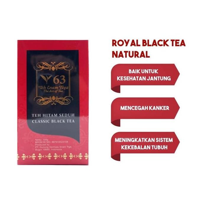 

welcome to tahuan jaya Teh 63 Royal Black Tea Natural 100 gram