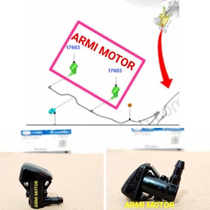 Semprotan Air Wiper Washer Ford Ecosport All Type Original Ford