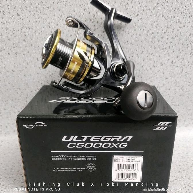 Reel Shimano Ultegra FD 2025 1000 2500 HG C 3000 HG XG C 5000 XG Power Handle. Ril Simano, Galatama,