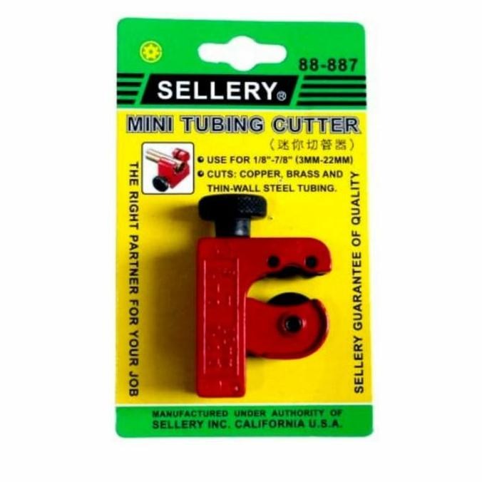 

Tubing Cutter Mini Alat Pemotong Pipa Sellery 88-887 Tubing Cutter