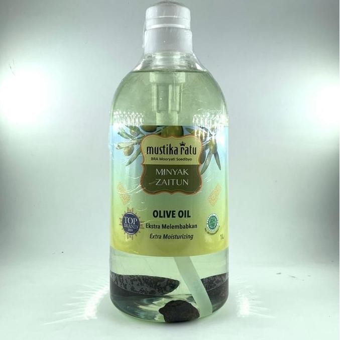 MUSTIKA RATU MINYAK ZAITUN OLIVE OIL 1 LITER TP