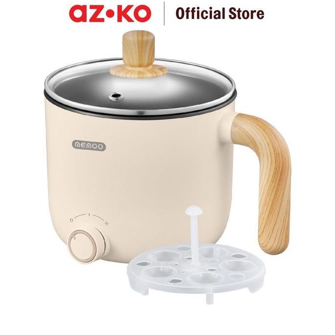 NEW - AZKO Memoo 800 ml Panci Elektrik Multifungsi - Putih Multifunction Electric Pan Kuali Pot List