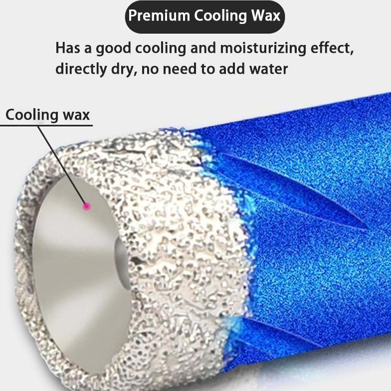 5Pcs/Set Mata Bor Keramik Dan Granit Mata Bor Keramik Set Mata Bor Kaca Set Untuk Kaca / Marmer / Gr