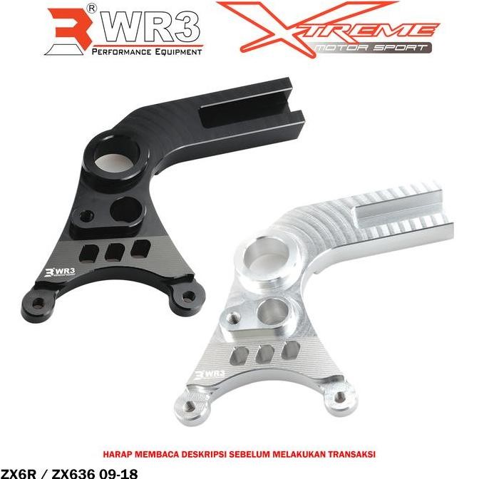 Promo Breket Kaliper WR3 Belakang For Brembo 2P1P ZX6R / ZX636 ZX 636 6R COD
