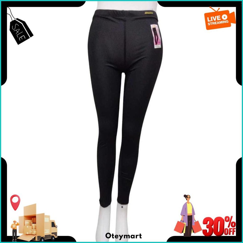 Celana Leging Dewasa Panjang Merek Guojisan Bahan Katun Spandek Impor Uk Std - Jumbo Terlaris