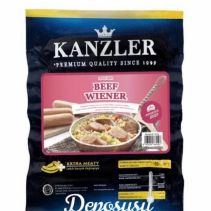 

Sosis KANZLER -BEEF WIENER 360GR isi 5 TH