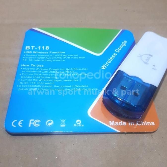 Modul Usb audio Bluetooth wireles receiver 5.0 Dongle .